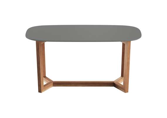 Стол обеденный Cross 2 160*85 см (серый, бук)