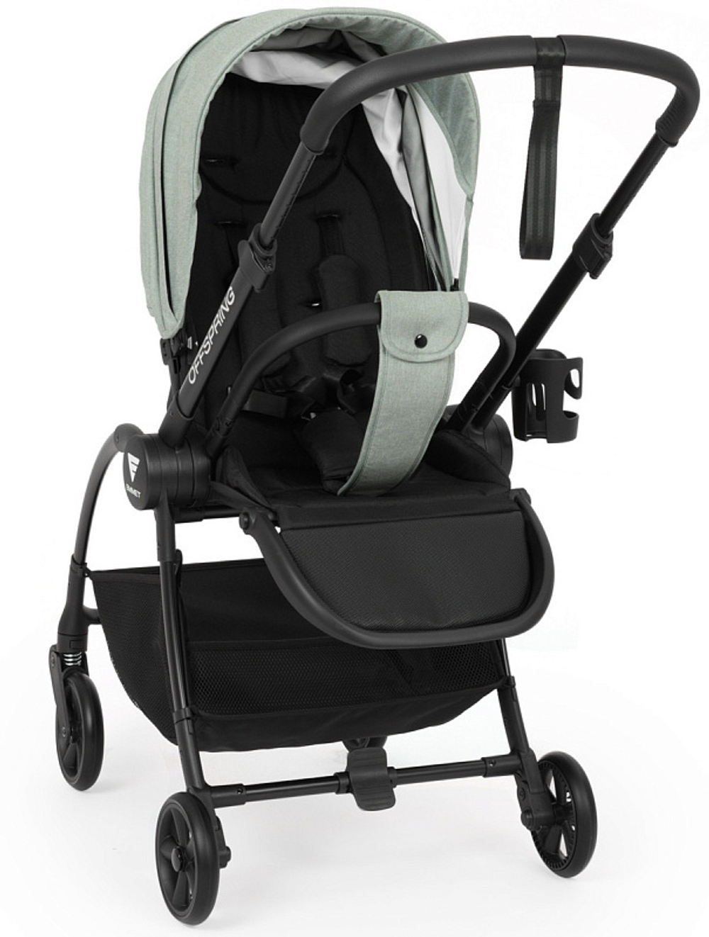 Детская прогулочная коляска Emmet Offspring OFS-02 Оливковый / (Olive)