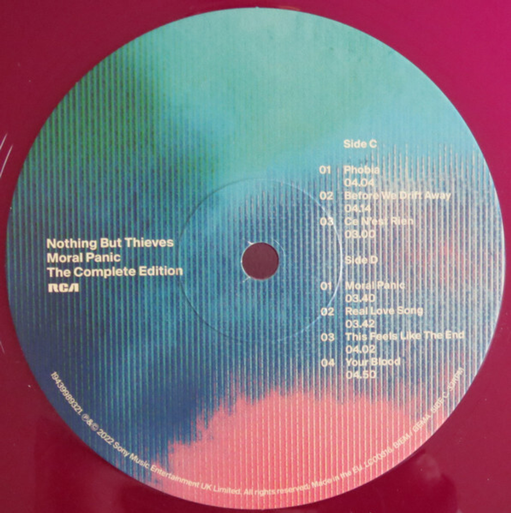 Nothing But Thieves / Moral Panic (The Complete Edition)(Coloured Vinyl)(2LP)