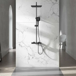 Душевая система Vincea Next VSFS-1N1TMB черная матовая