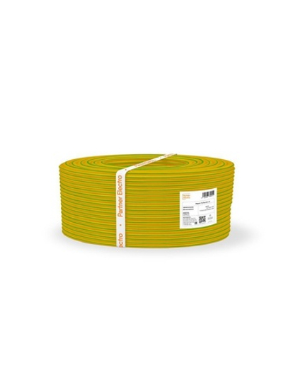 Провод ПуГВнг(А)-LS 1х4 450/750В Ж/З (уп.100м) ПАРТНЕР ЭЛЕКТРО ЦБ-00020687