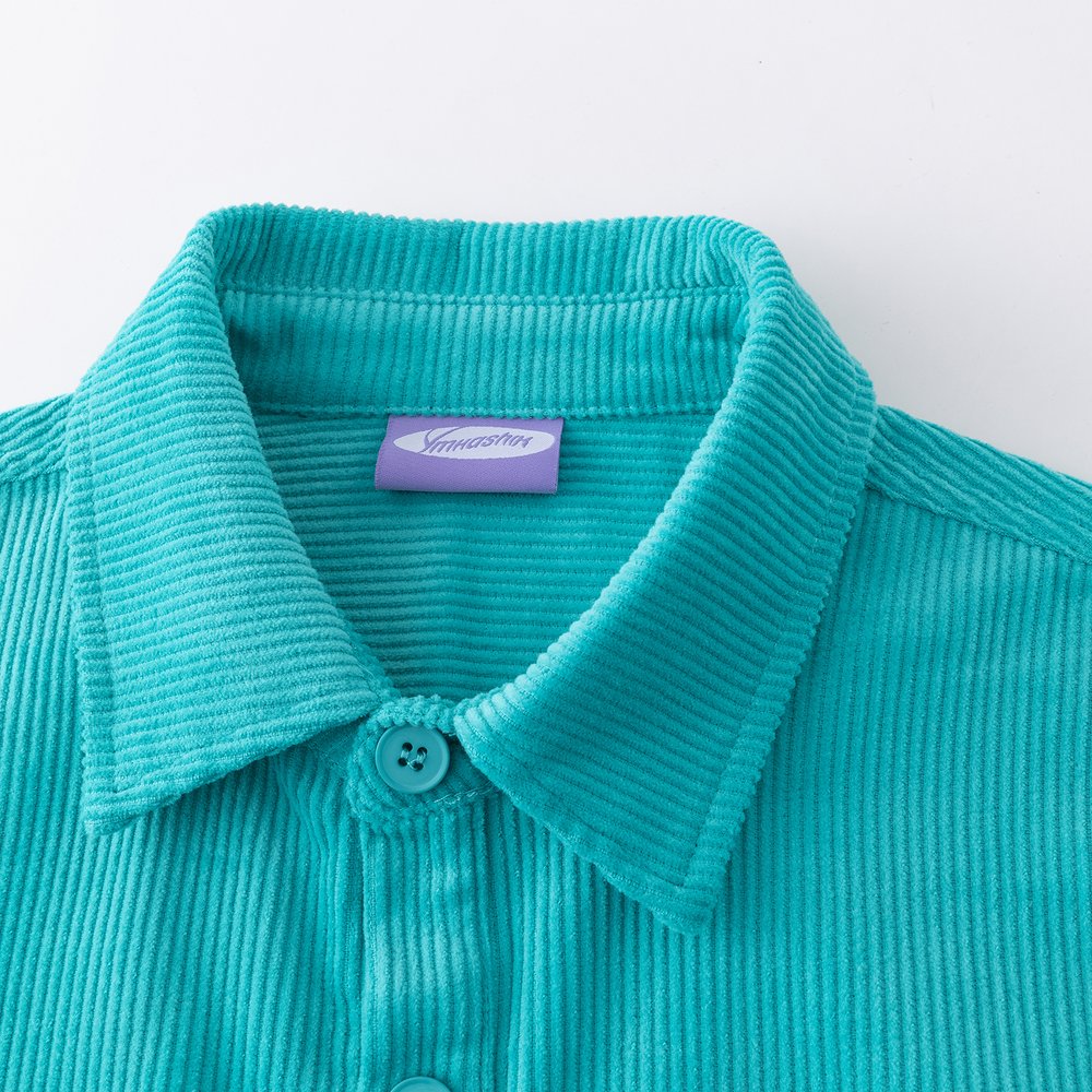 РУБАШКА YMKASHIX VELVET BUTTON