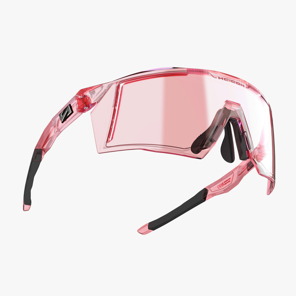 Спортивные очки c диоптриями Scicon Aerostorm Low Light Pink