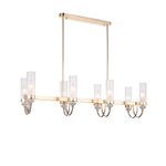 SL1402.223.08 Люстра подвесная ST-Luce Латунь/Прозрачный E14*8 40W ЭЛЕГРА