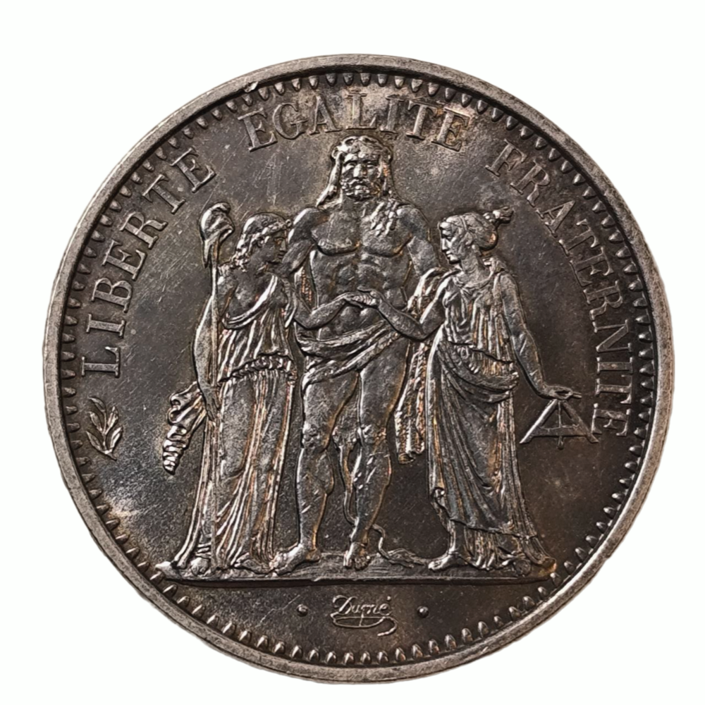 Монета 10 франков 1972  Франция