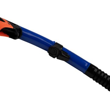 Трубка Scorpena K5 с двумя клапанами синяя