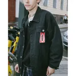 Купить Куртка БИЧ Джинсовка Оверсайз Черная Куртка БИЧ Джинсовка Оверсайз Черная