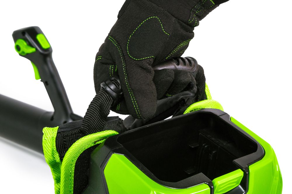 Аккумуляторный ранцевый воздуходув Greenworks GD60BPB,2402307, 60v, без АКБ и ЗУ