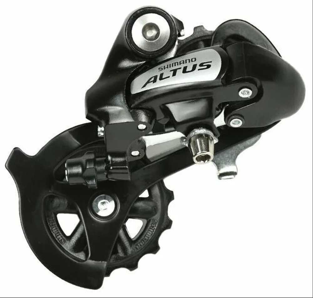 Переключатель задний Shimano Altus RD-M310-L 7-8 скор. чёрный|370040