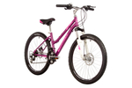 Велосипед NOVATRACK 24" JENNY PRO сталь 14'', вишневый, 18 скор.