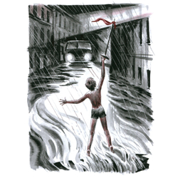 Журавленок и молнии