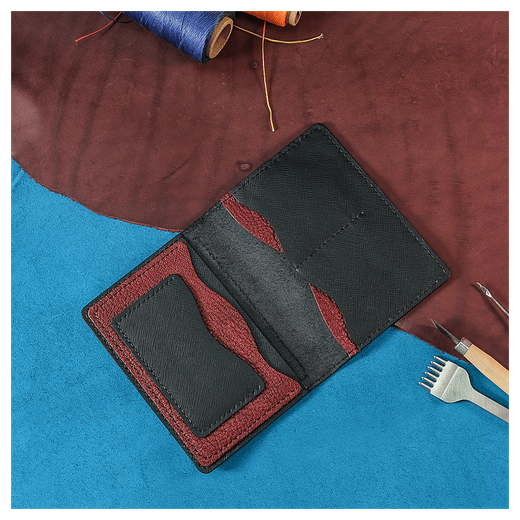 Кожаная обложка на паспорт «Барбос»