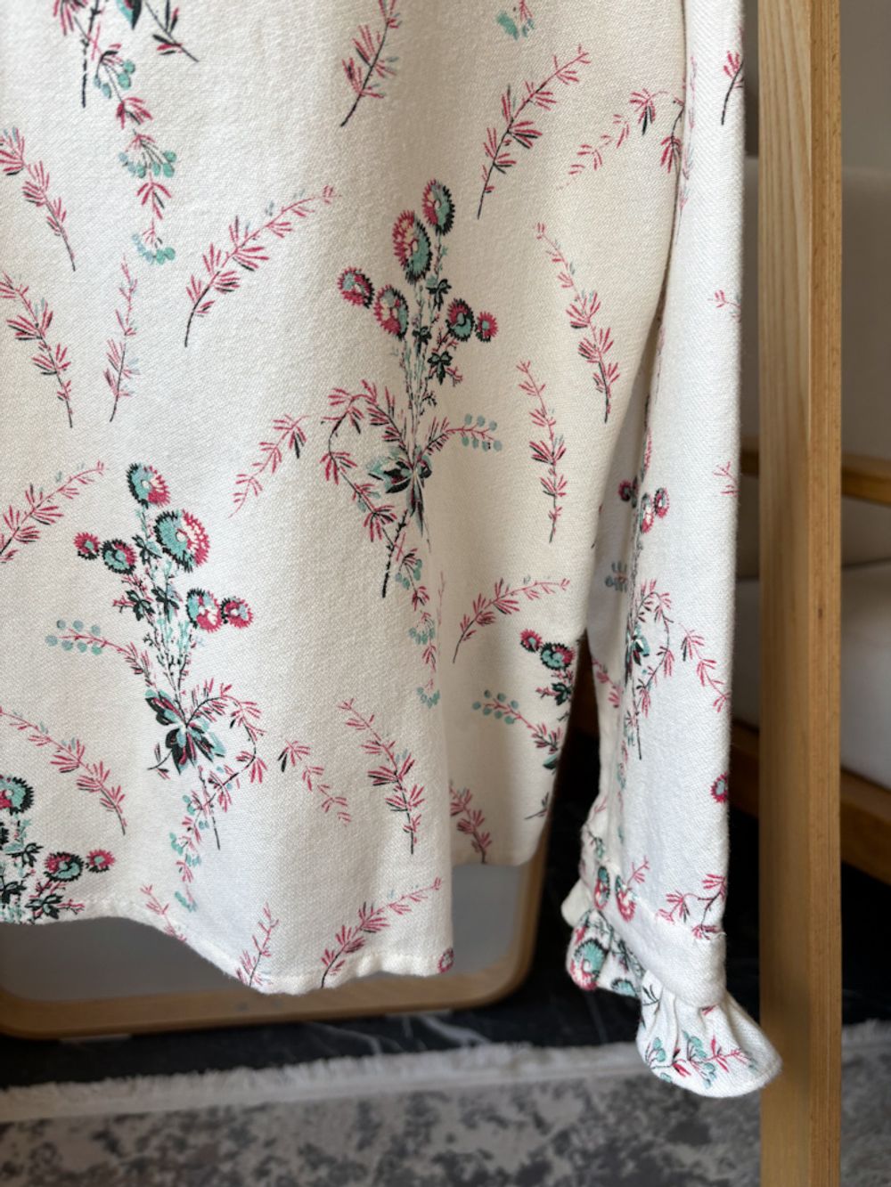 Хлопковая блузка Bonpoint, 140