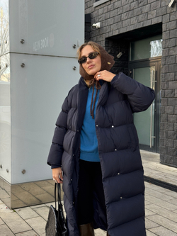 Пуховик Шерон синий