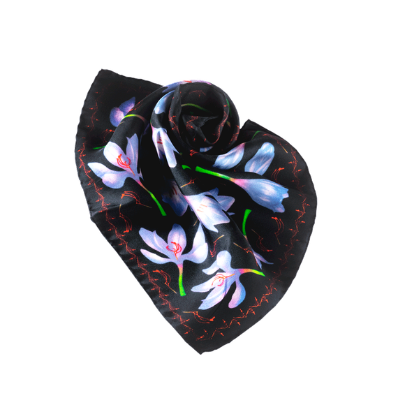 Yaylıq \ Scarf Zəfəran 33×33 sm