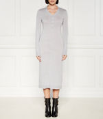 Хлопковое платье Calvin Klein - серый(K20K207219)