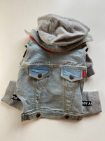 410 Жилетка джинсовая (без рукавов)