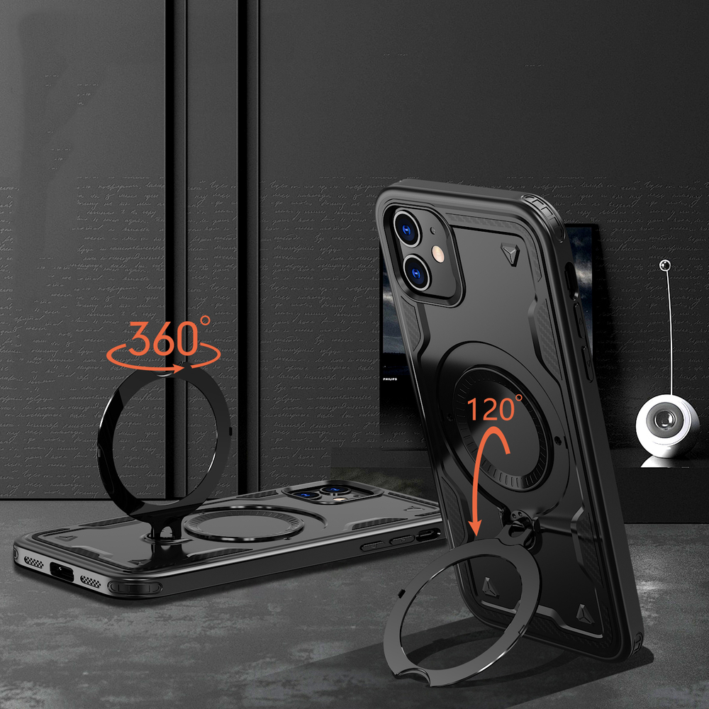 Чехол Magneto Case с кольцом для iPhone 11