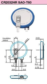 Элемент питания CR2032HR SAO-T60 Maxell