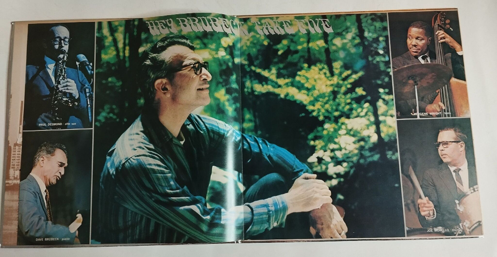 Винтажная виниловая пластинка LP The Dave Brubeck Quartet Hey Brubeck, Take Five (Japan 1973)