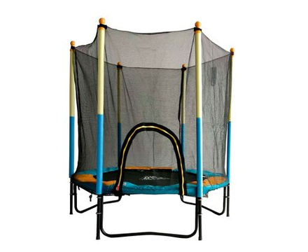 Батут DFC JUMP KIDS 60" желто-синий