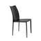 Стул Rolf черная кожа