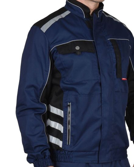 Куртка "Сириус-Фотон-Форсаж" (синий/черный)