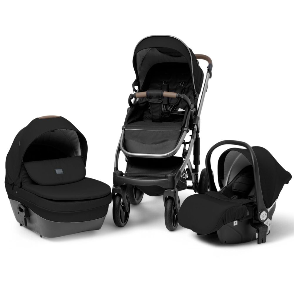 Коляска детская Bubago Rosano 3в1 арт BG 164-4 цвет Черный