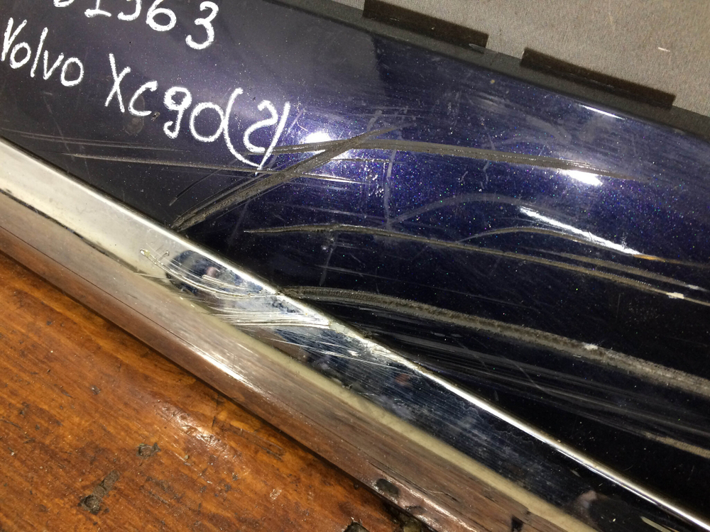 Накладка двери задней правой Volvo XC90 2 14-19 Б/У Оригинал 31448432