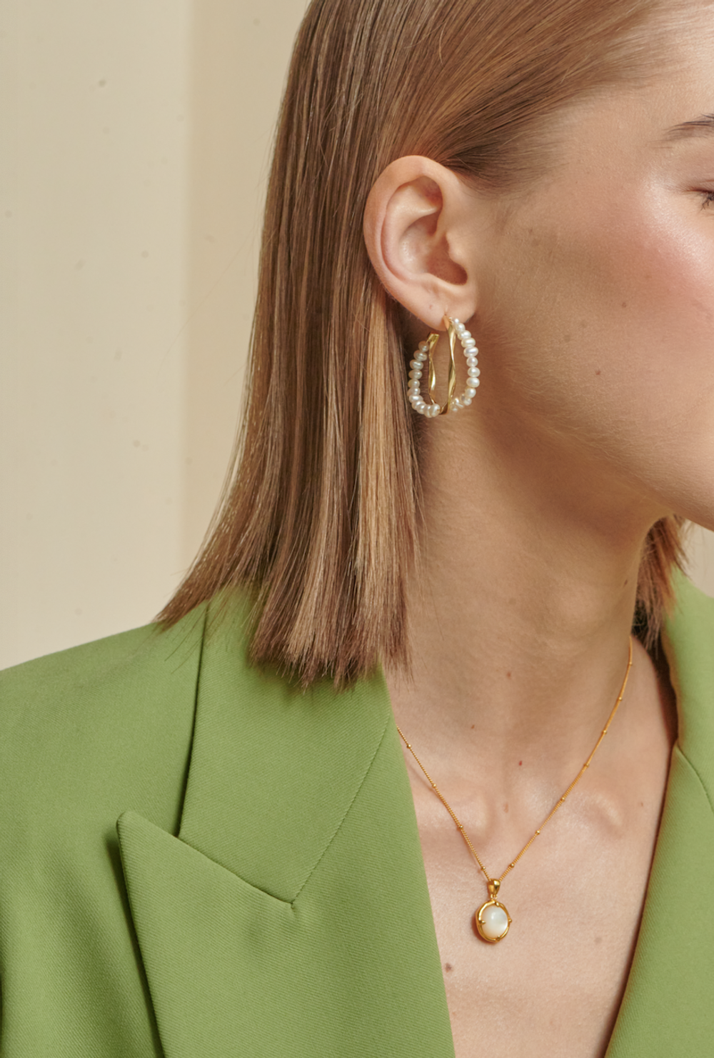 Серьги Аура