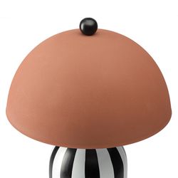 Светильник настольный Anniken, Ø25х38 см, терракотовый