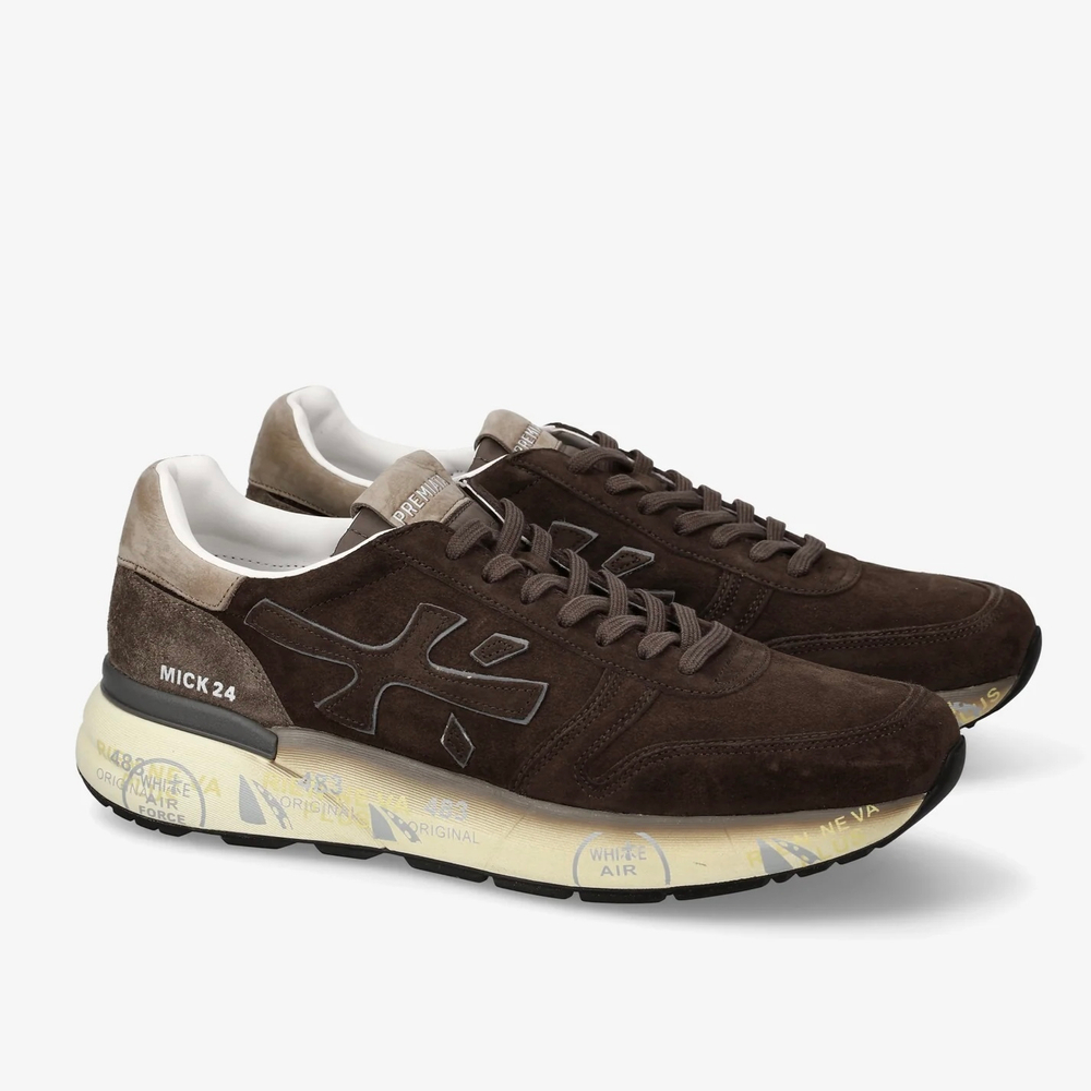 Замшевые кроссовки Premiata Mick 7898