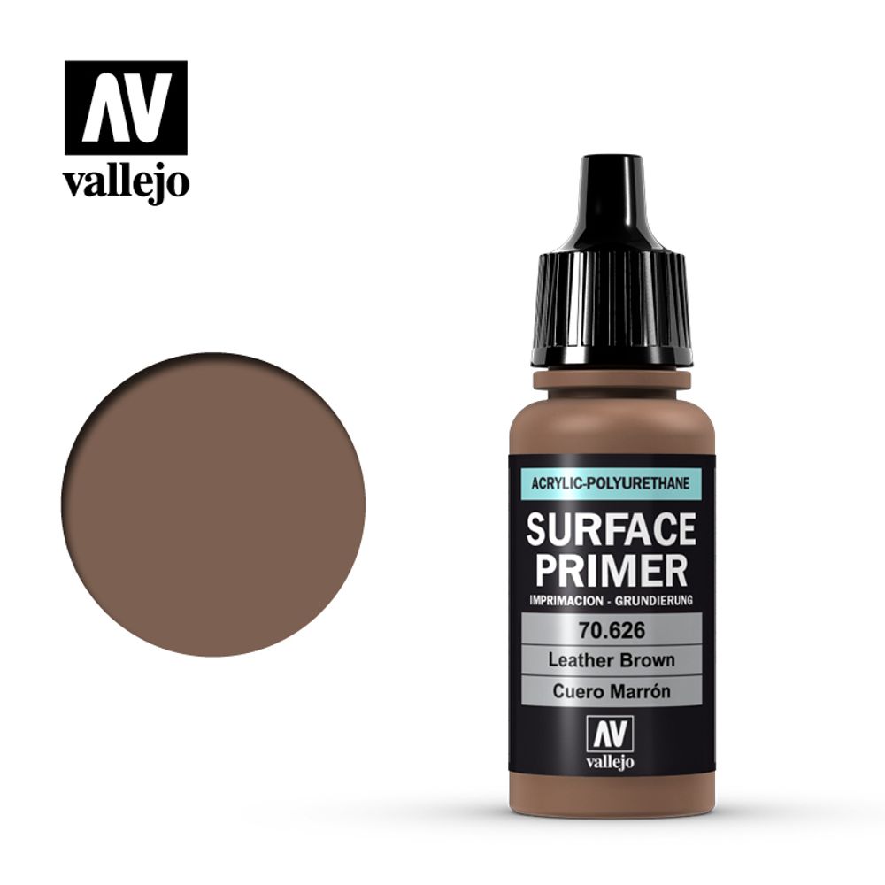 SURFACE PRIMER 626-17ML. LEATHER BROWN