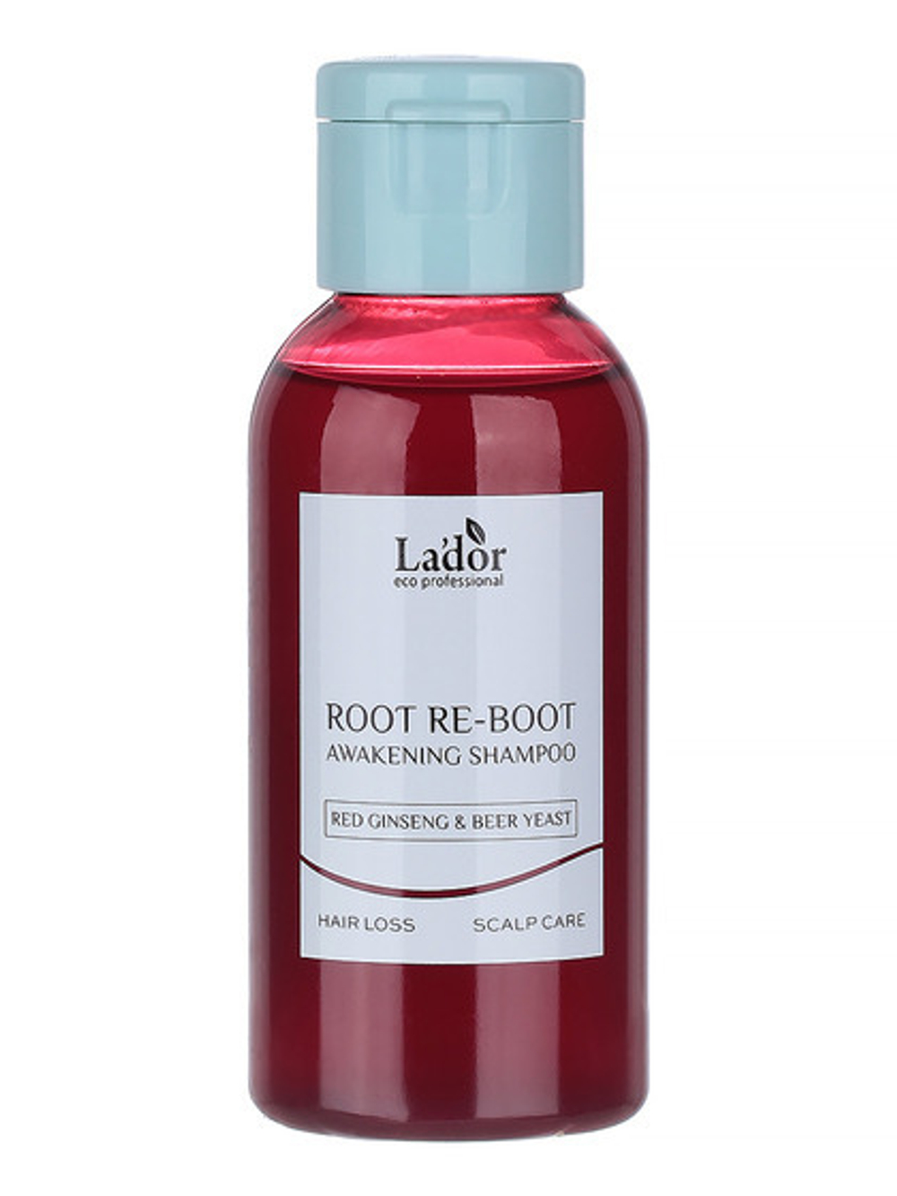 LA'DOR Шампунь против выпадения волос для сухих и тусклых волос / Root Re-Boot Awakening Shampoo Red Ginseng&Beer Yeast, 50мл
