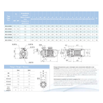 Насосный агрегат моноблочный фланцевый SAER IR 32-250SE