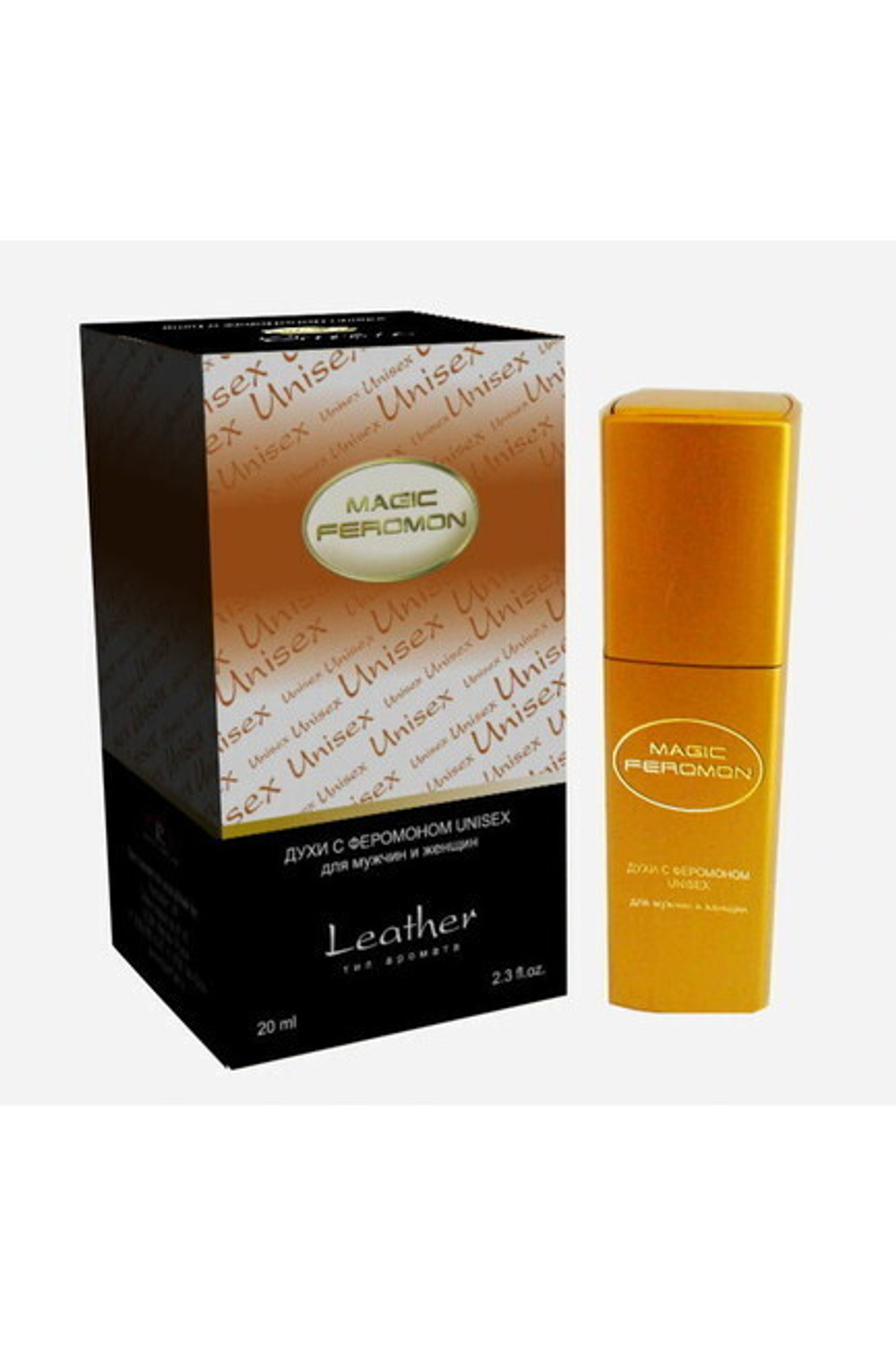 Духи Unisex Leather (Кожный аромат) , 20 мл (Цвет: прозрачный)