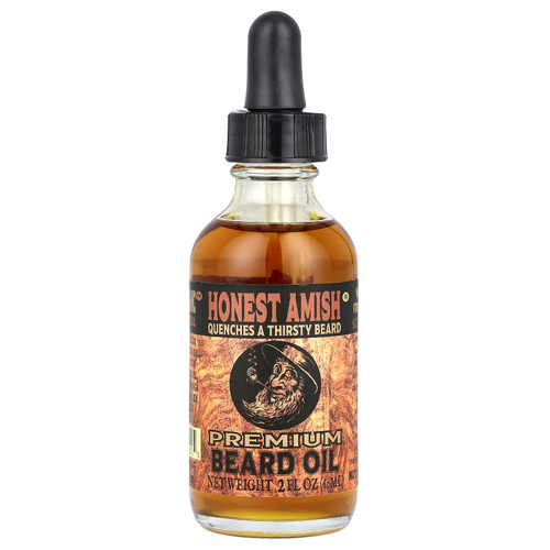 Honest Amish, Премиальное масло для бороды, 60 мл (2 жидк. унц.)