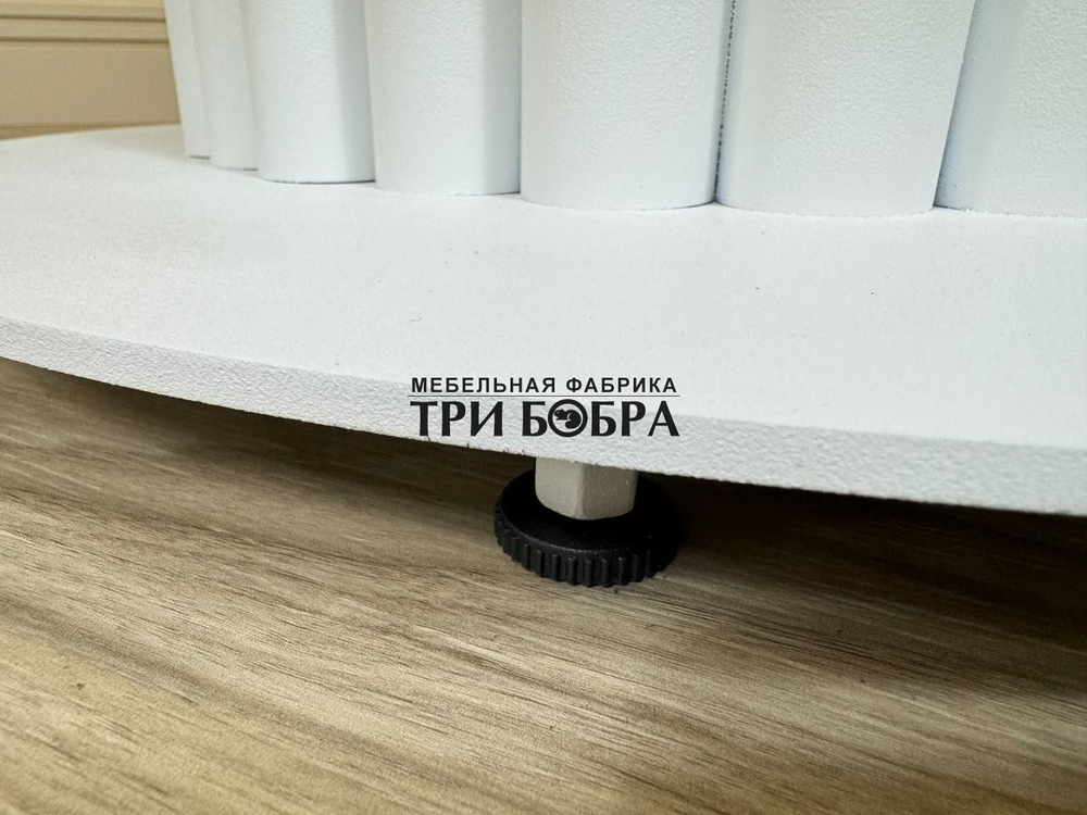 Круглый стол "Орион", черный мрамор