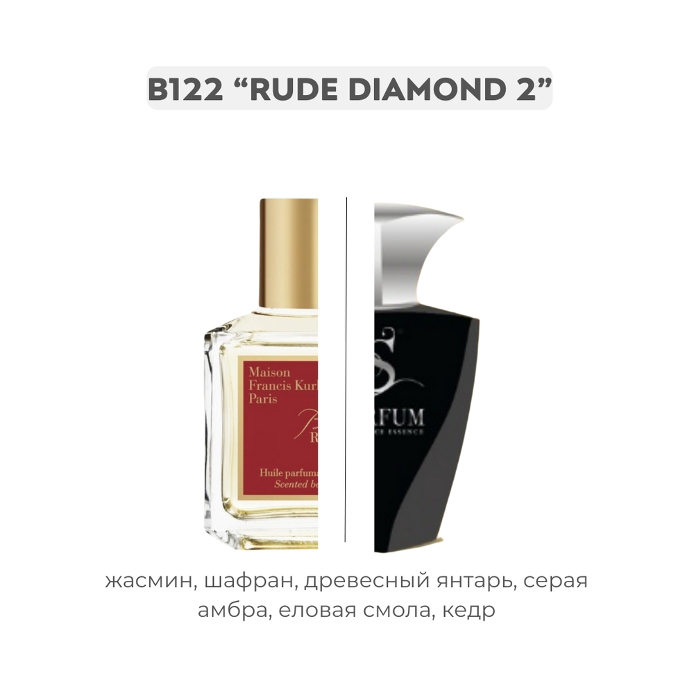B122 RUDE DIAMOND’2 по мотивам Baccarat rough 540 MFK, парфюмерная вода