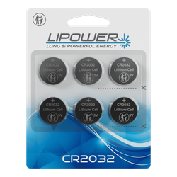 Литиевая батарейка CR2032, 3V, 230 mAh, 6 шт