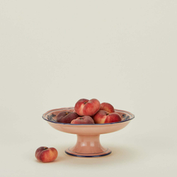 Фруктовница на ножке Richard Ginori Oriente Italiano Cipria (22 см)