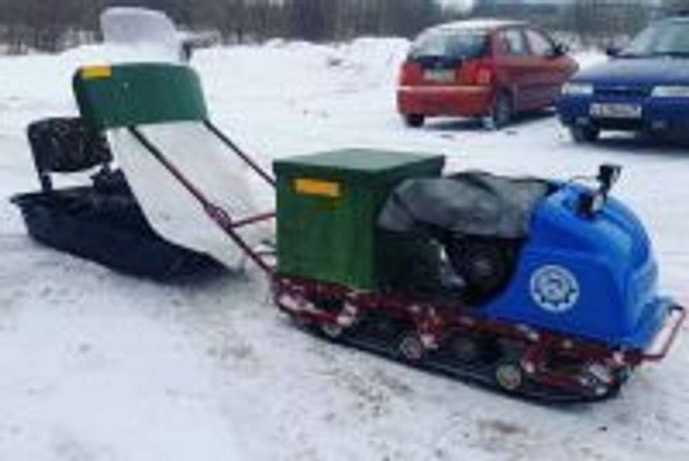 Мотобуксировщик MOTODOG 500 (13 л.с. передний привод)