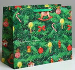 Пакет ламинированный 49*40*19см "Ёлочка нарядная", XL гориз. (Дарите Счастье)