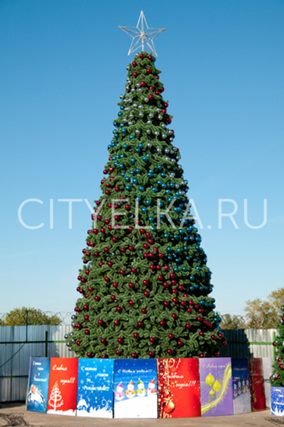 Сосна уличная искусственная "Уральская" каркасная
