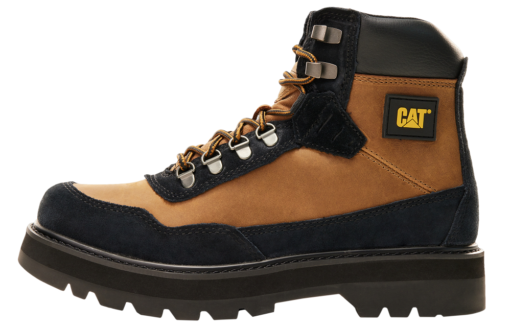 CAT Outdoor Boots Men"s Dark Brown