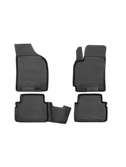Коврики в салон для CHEVROLET Lacetti 2004-2013, седан, хэтчбек, универсал, 4 шт. (Повышенная устойчивость, повышенная износостойкость) FORMAT.08.05.210K