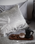 Комплект постельного белья двуспальный Konar Nescafe Gray Hermodr 8 предметов 130220325 Иран