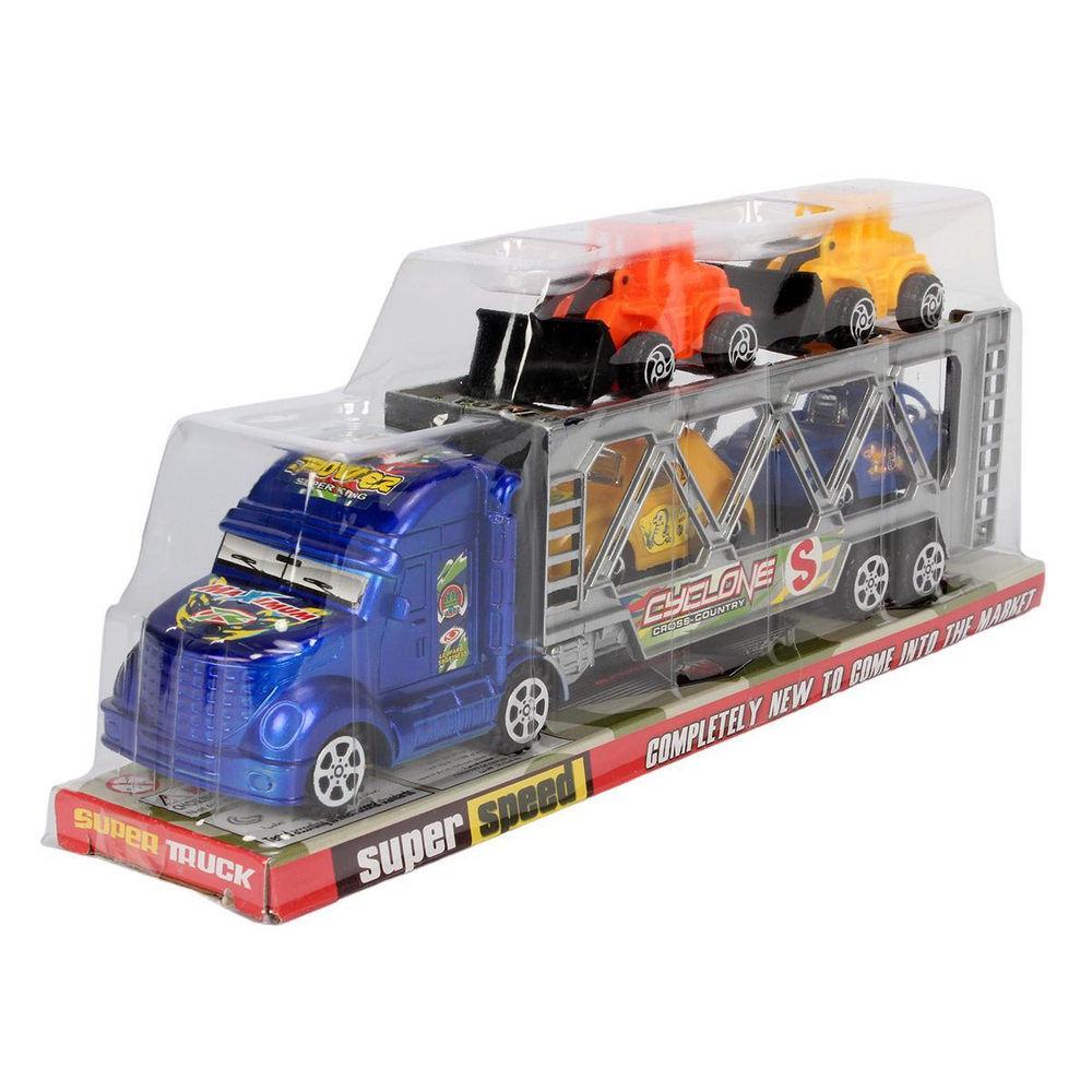 Автовоз ин. +4спецтехники, ПК JL6683-3