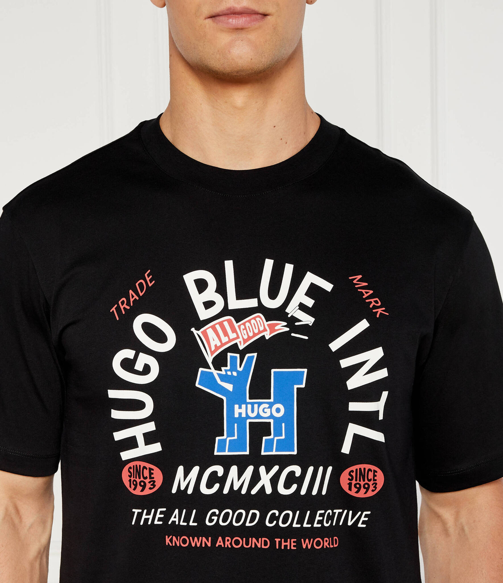 Футболка Nalumber Hugo Blue - черный(50519328)