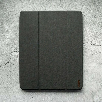 Чехол для iPad Pro 12.9 (2021) (With Apple Pencil Holder) Сити Мобайл Domo, 012321 Черный